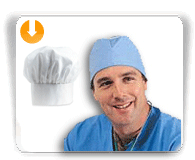 Chef & Surgical Hat
